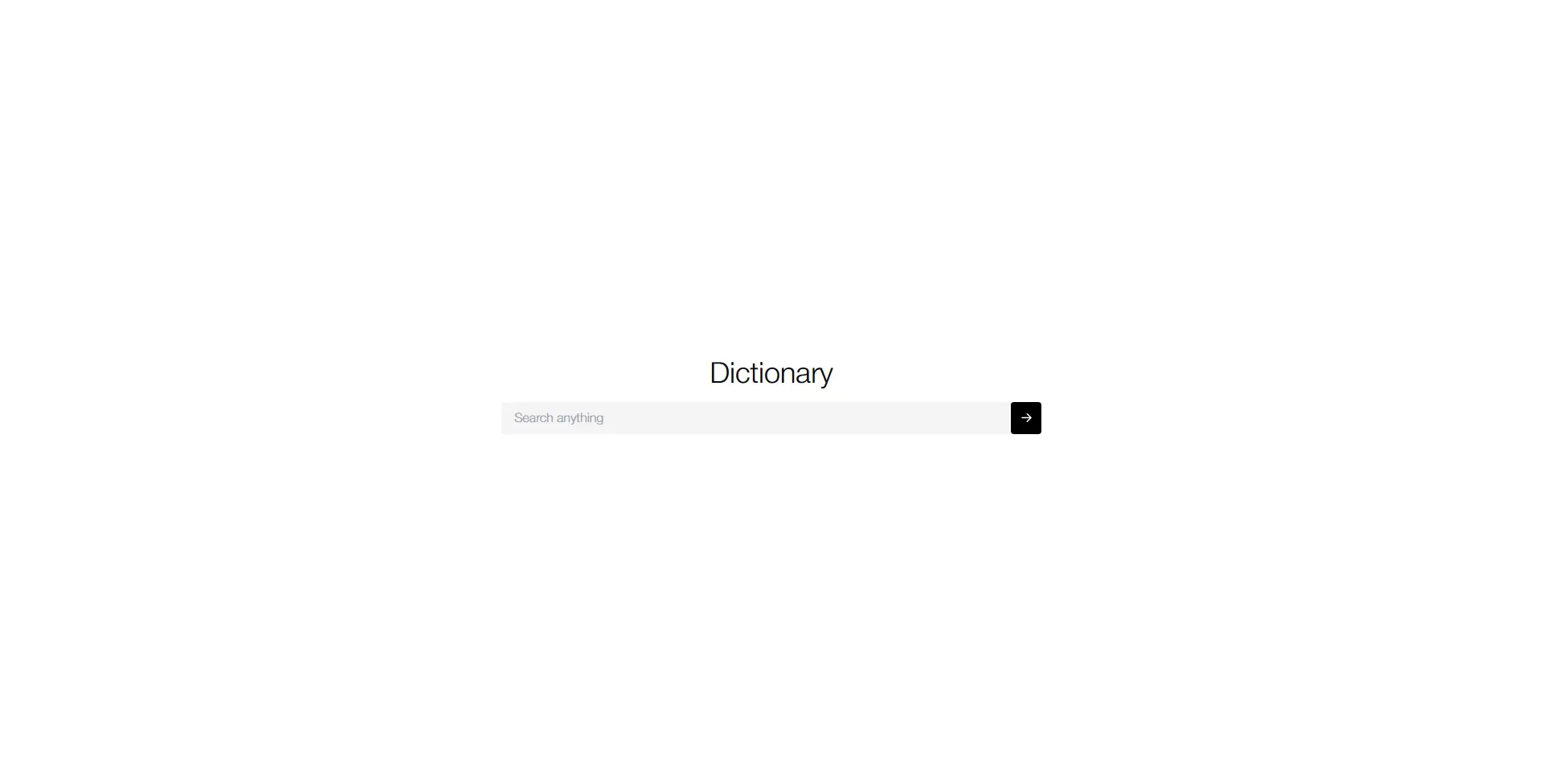 Dictionary